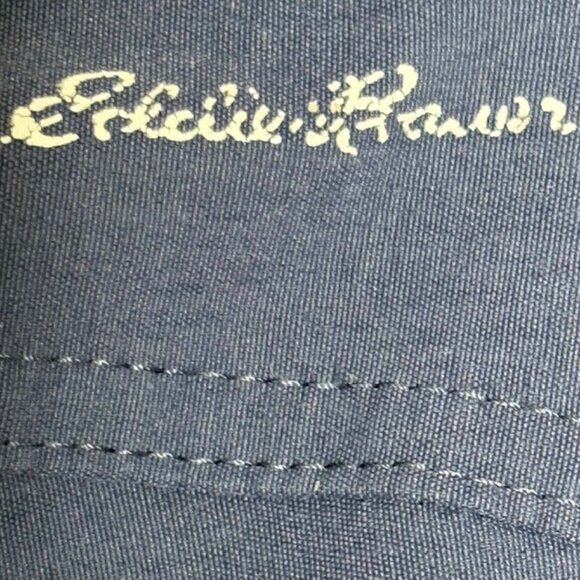 Eddie Bauer Navy Blue Rainier Capris Cinch Option at Knee - Hiking - 12 - Picture 7 of 9